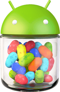 Android 4.1 Jelly Bean logo