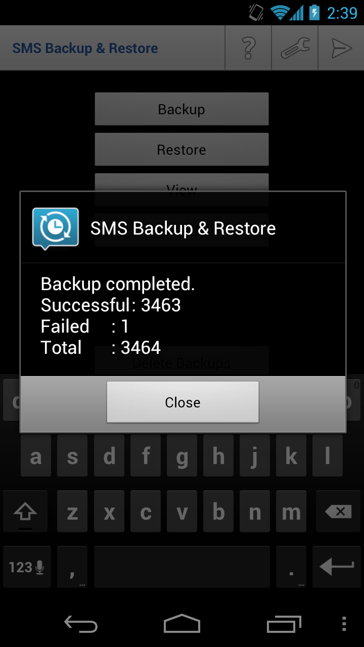 Backup SMS and Restore on Android - Download Free App 4