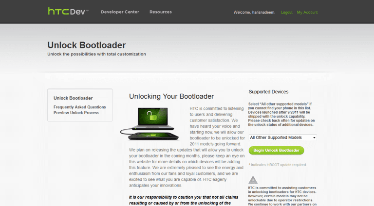 How to Unlock Bootloader of HTC Devices [Tutorial]