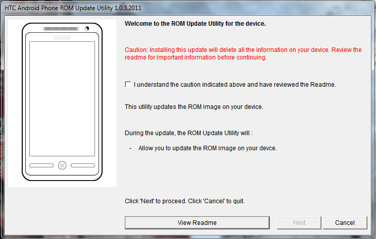 How to Update HTC Devices with RUU 1