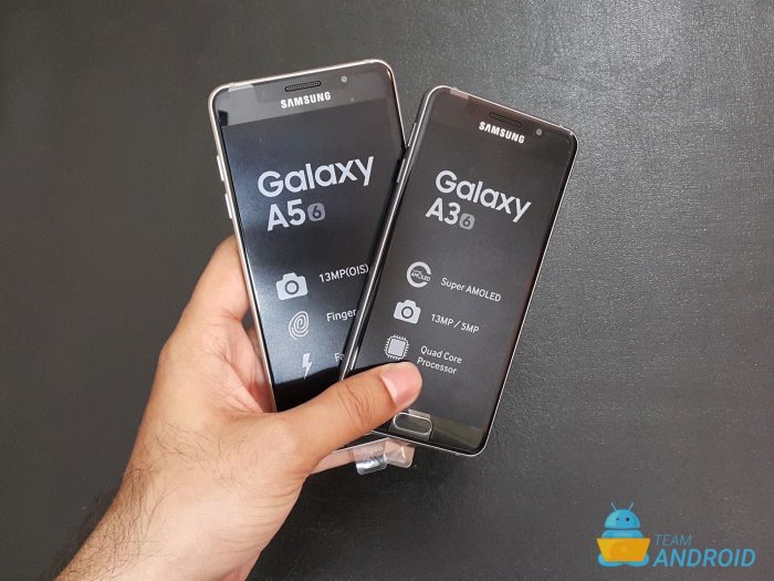 Unboxing: Samsung Galaxy A3 and Galaxy A5 2016 1