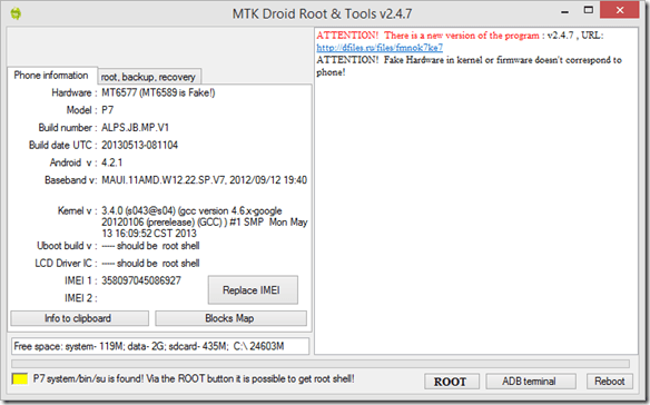 Download MTK Droid Root Tool for MediaTek Devices 1
