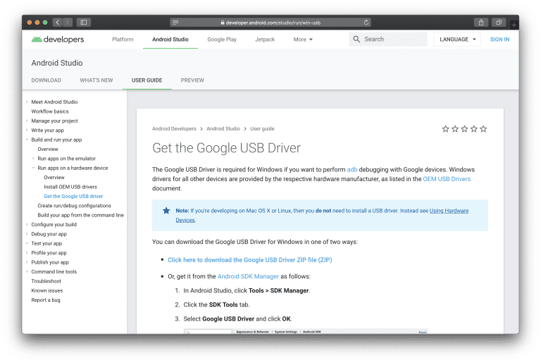 Download Google USB Drivers - Windows 11 / 10, Windows 7 / 8