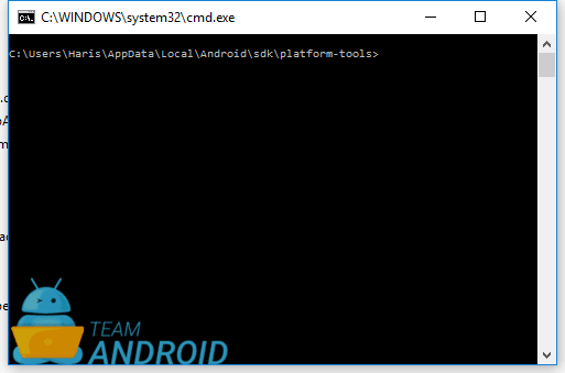 Android SDK - Command Prompt