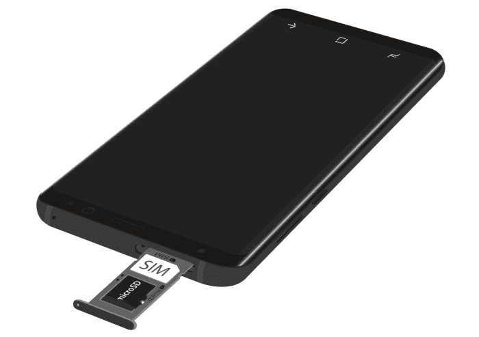 Samsung Galaxy S9 SIM Card / MicroSD Card Slot
