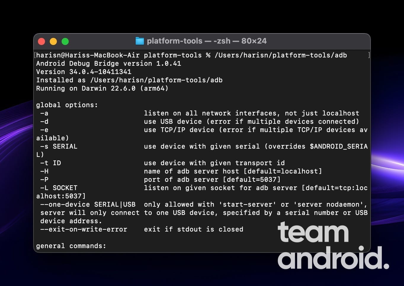 ADB File Transfer on Android