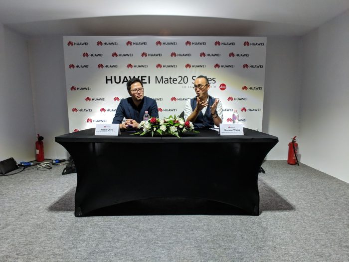 Interview with Huawei's Clement Wong and Jason Chen - Huawei Mate 20 Pro 1
