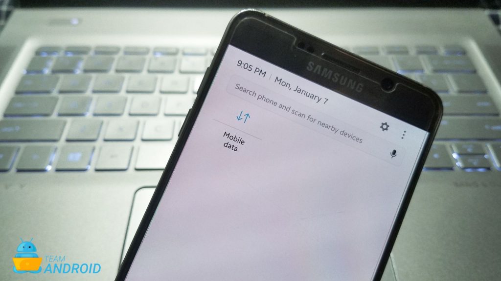 How to Add Mobile Data in Quick Settings (Samsung)
