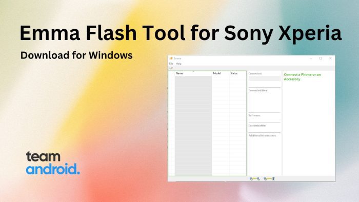 Download Emma - Sony Flash Tool