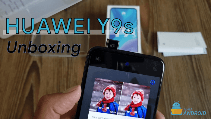 Huawei Y9s: Unboxing and Initial Impressions 1