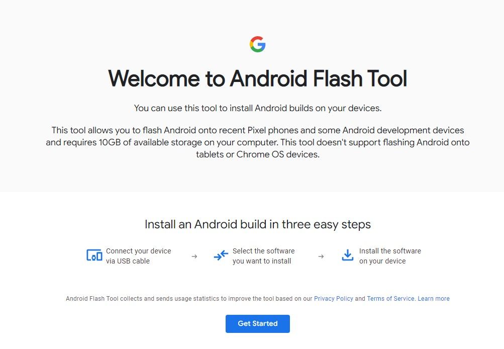 Android Flash Tool: Flash Android Builds on Google Pixel and AOSP Devices 1
