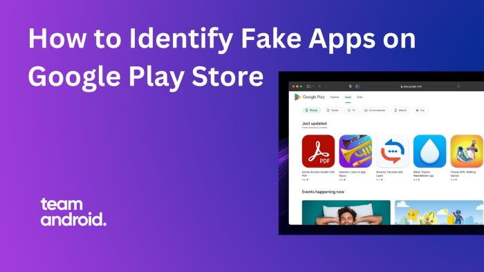 How to Identify Fake Apps on the Google Play Store