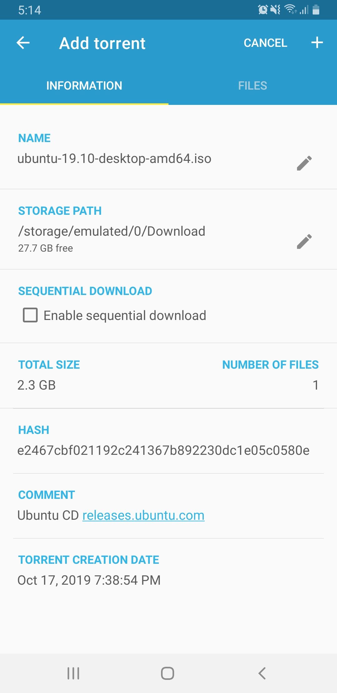 How to Download Torrent Files on Android Phones and Upload / Seed Directly 3