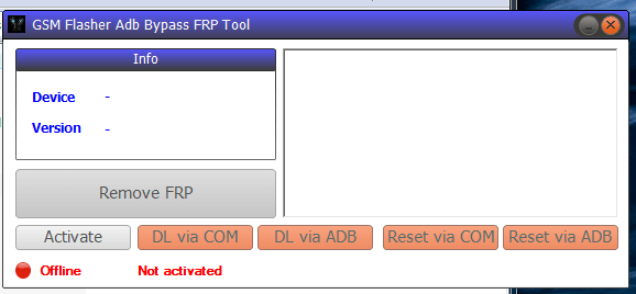 GSM Flasher ADB FRP Bypass Tool