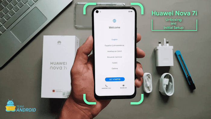 Huawei Nova 7i: Unboxing and First Look 4
