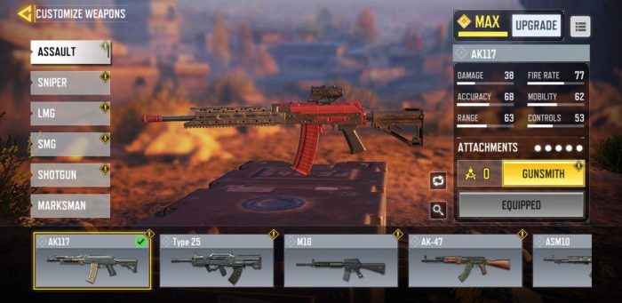 Best Assault Rifles in COD Mobile