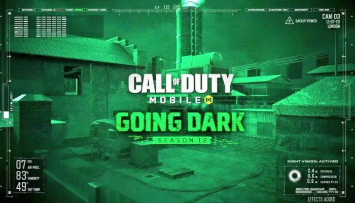 COD Mobile Season 12 - Going Dark | Patch Notes 1