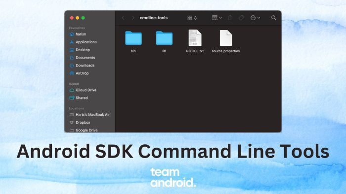 Download Android SDK Command Line Tools