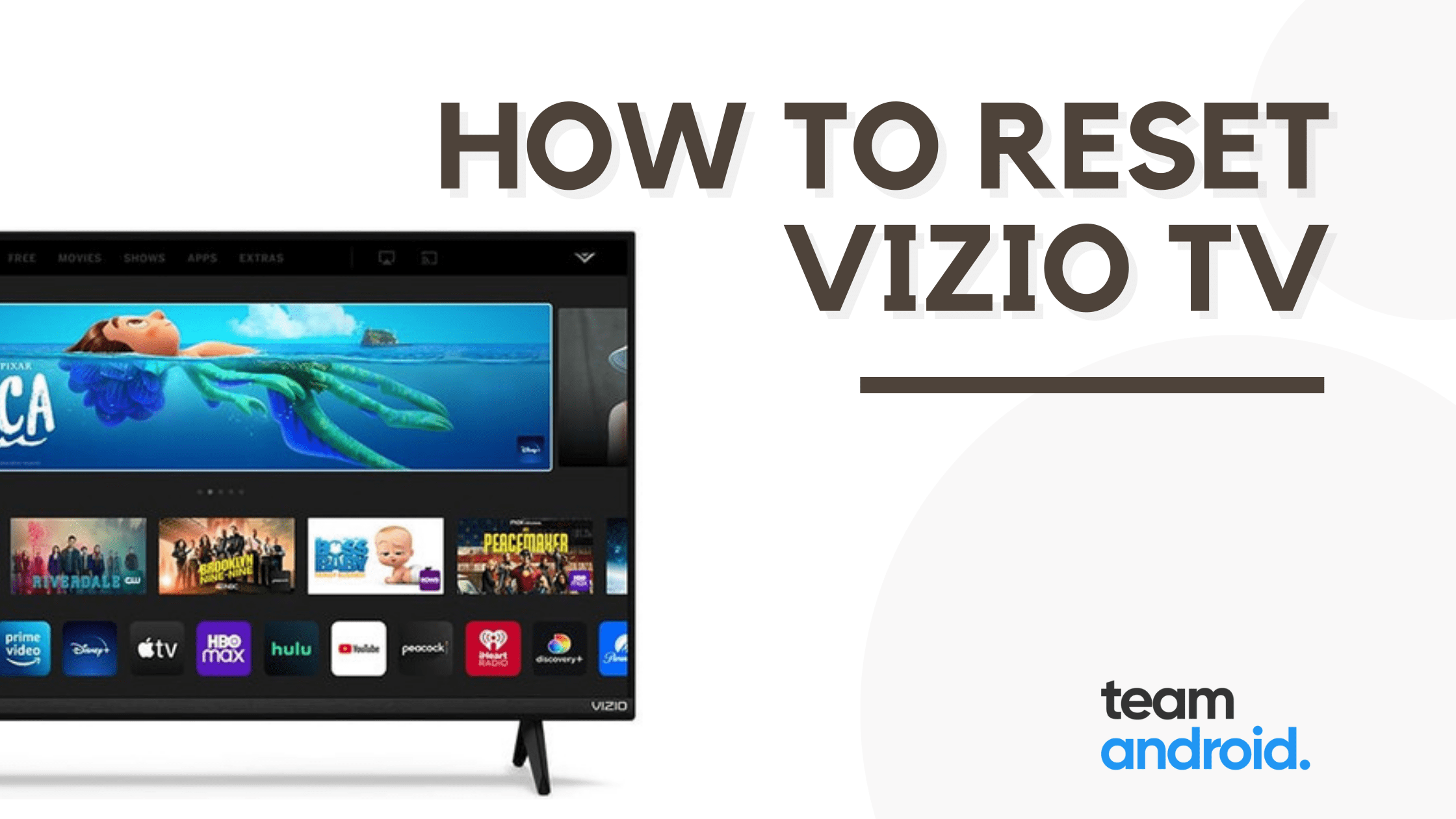 How to Reset Vizio TV (Factory Reset Guide)