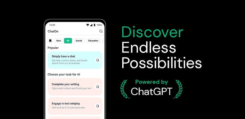 ChatOn - Free ChatGPT Android app