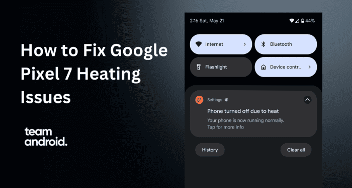 How to Fix Google Pixel 7 Heating Issue