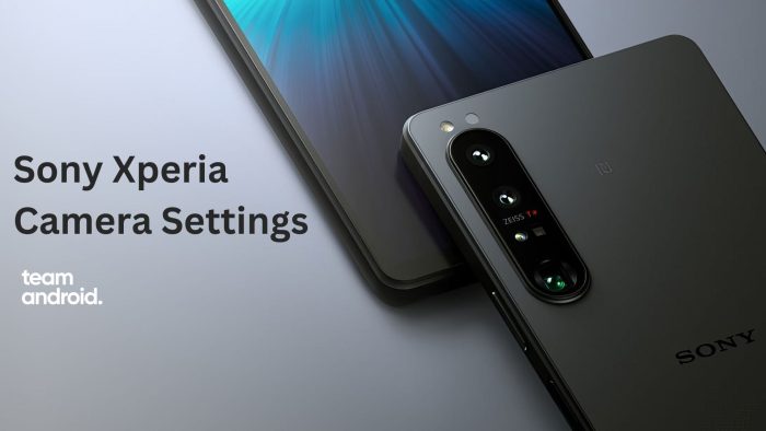Sony Xperia Camera Settings (Manual)