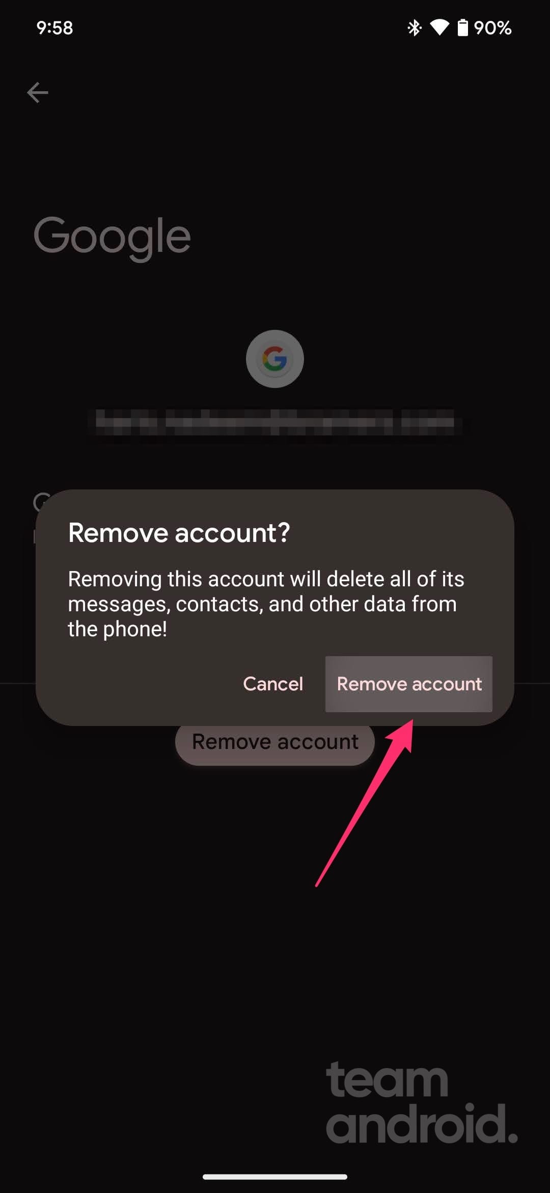 How to Remove Google Account from Android