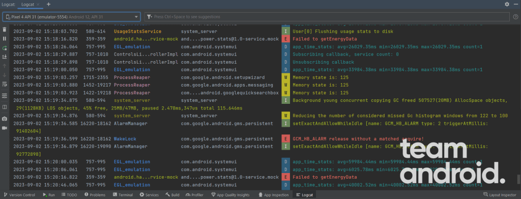 How to Disable New Logcat in Android Studio Giraffe