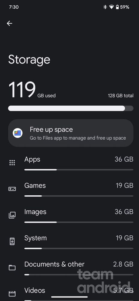 Free up storage space for Gmail attachments