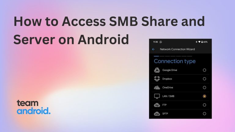 How to Access SMB on Android Phone