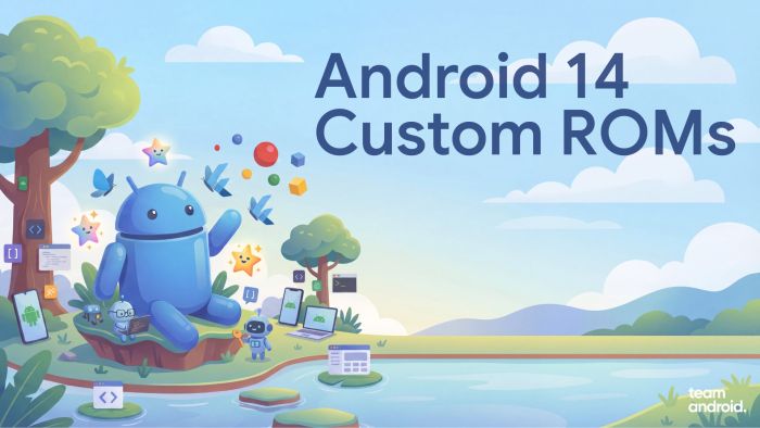 Download Android 14 Custom ROMs